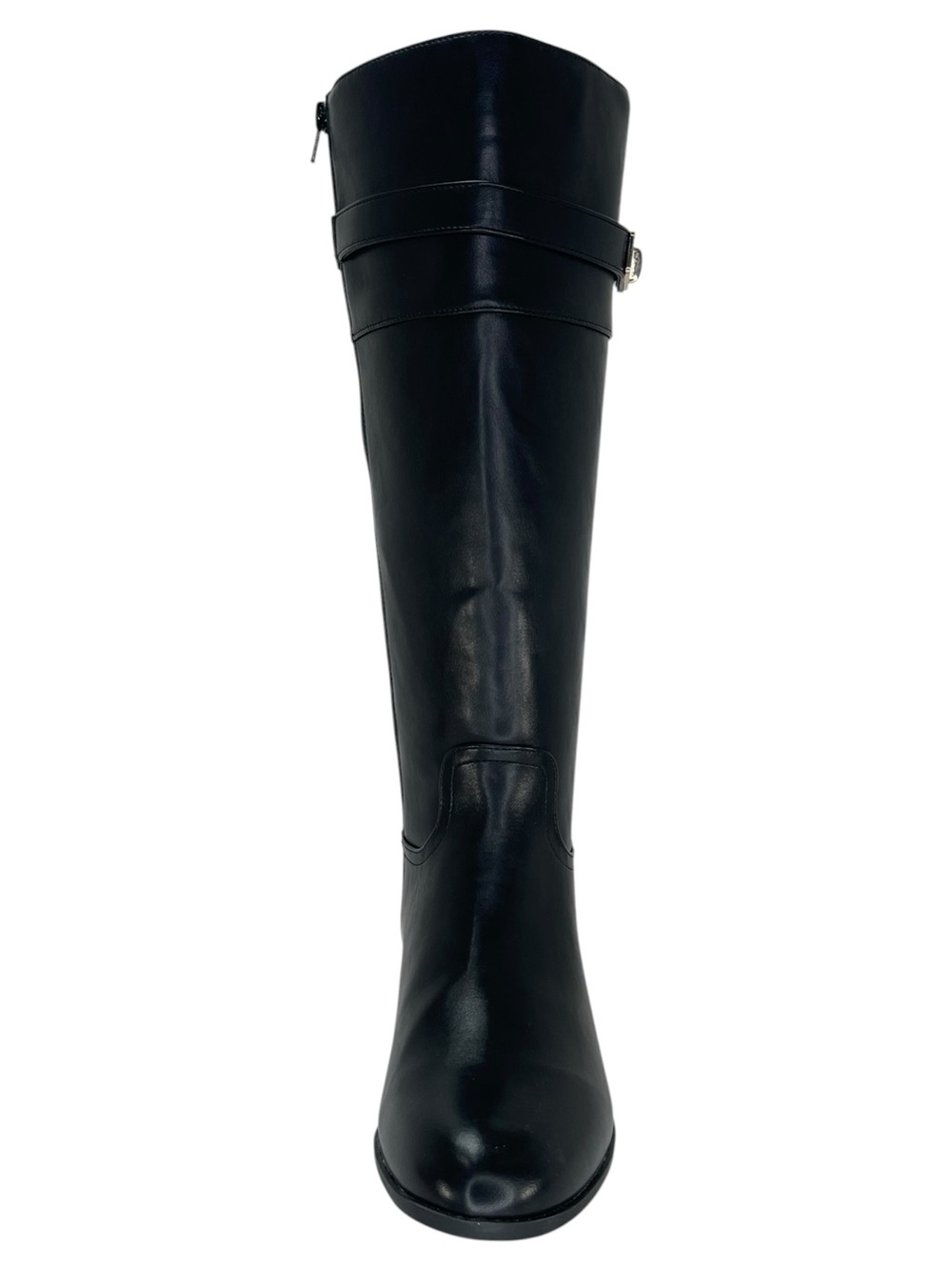 Giani Bernini Taharahh Black Faux Leather Knee High Womens Boots Size 9.5M - Picture 6 of 12